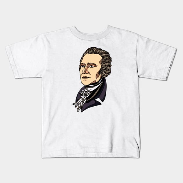 Alexander Hamilton Kids T-Shirt by Shapwac12